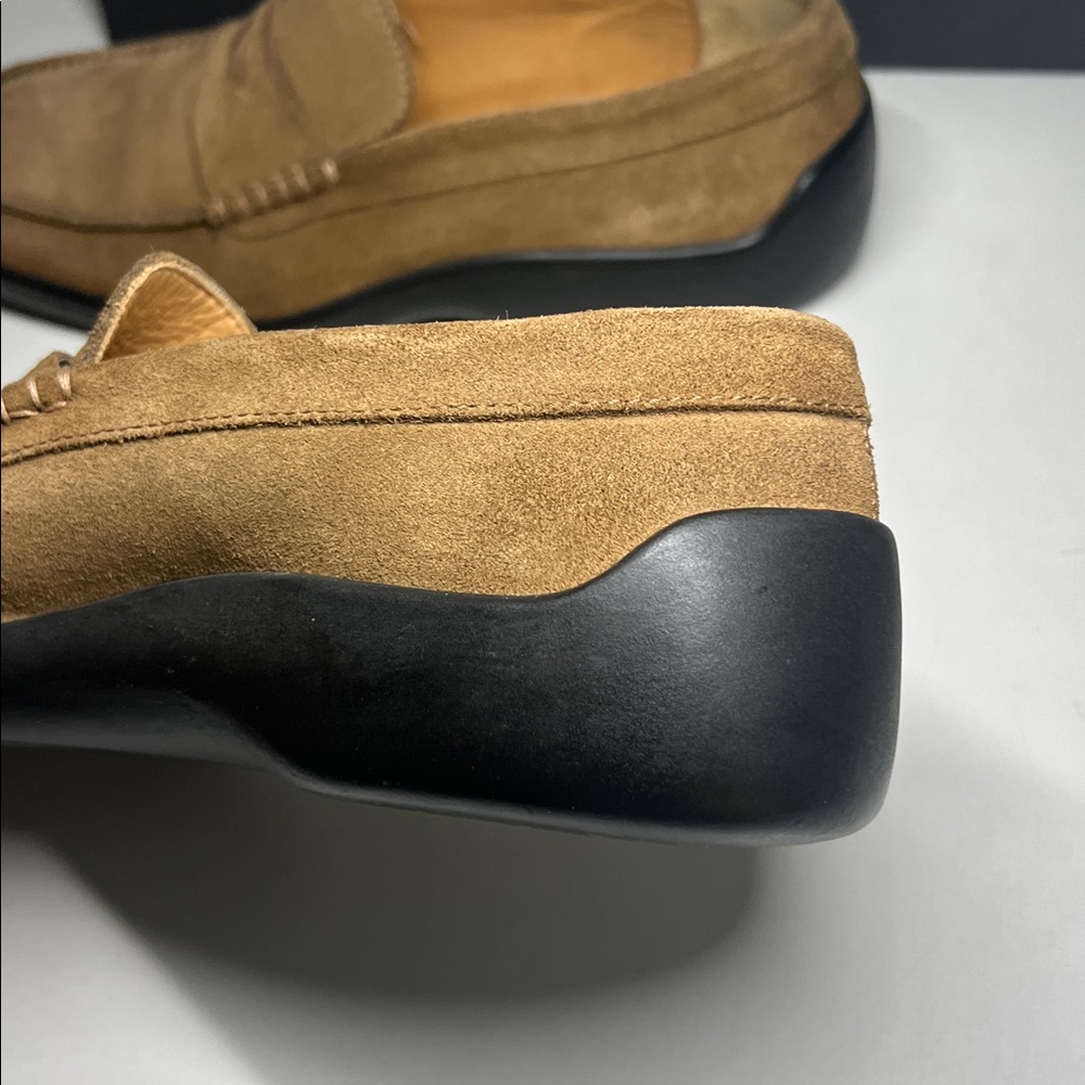 Bally Fisto Suede Men’s Leather Loafers Made in Italy Size 7.5 - Picture 14 of 16